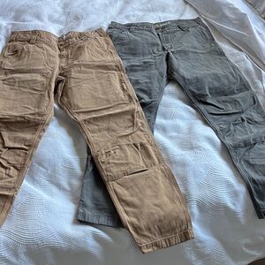 Carhartt Men's Cargo Pants - Brown and Gray